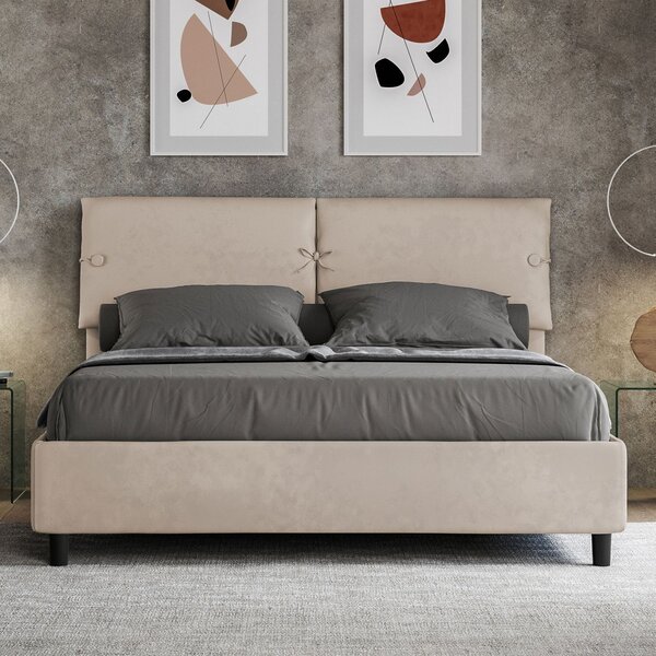 Letto Matrimoniale 160x190 cm Senza Rete Sleeper Sabbia