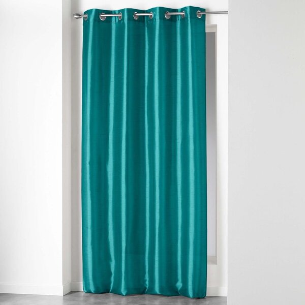 Tenda blu in microsatinato 140x240 cm Shana – douceur d'intérieur