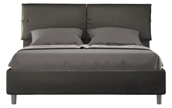 Letto Matrimoniale 160x190 cm Senza Rete Sleeper Grigio