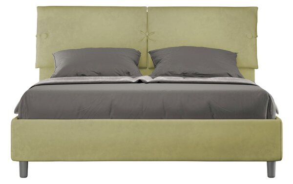 Letto Matrimoniale 160x190 cm Senza Rete Sleeper Tè verde