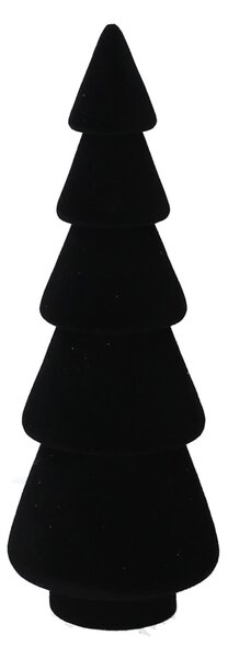 Albero legno e velluto nero cm Ø9xh25