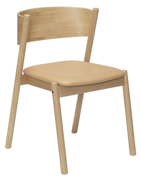Sedie da pranzo in rovere Oblique - Hübsch
