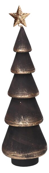 Albero legno nero cm Ø10xh37