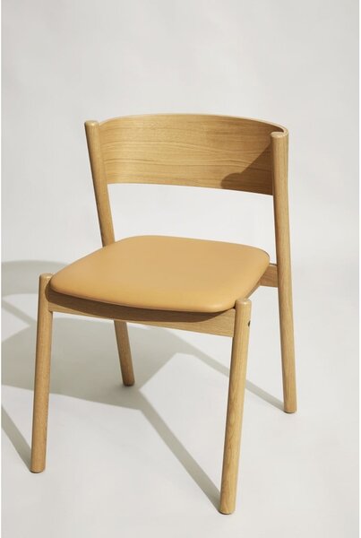 Sedie da pranzo in rovere Oblique - Hübsch