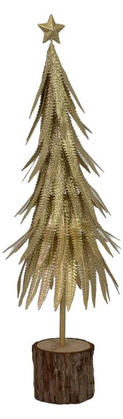 Albero metallo oro cm Ø13xh45