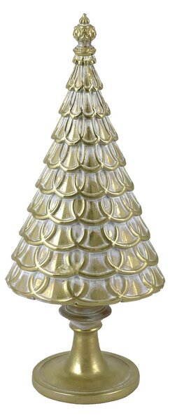 Albero resina oro cm 11x10xh32