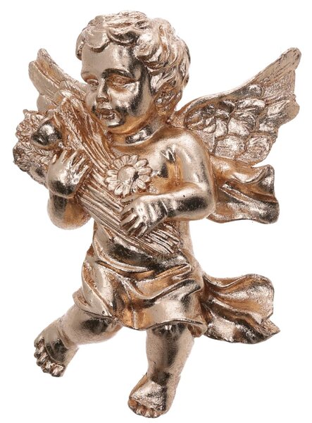 Angelo resina a muro oro cm 21x15x6