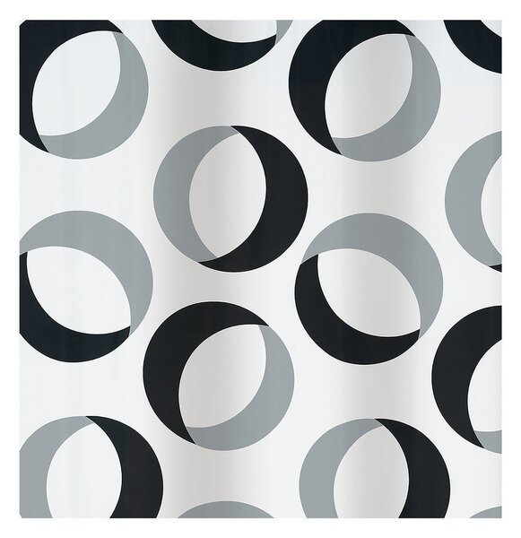 Tenda per doccia 180x200 cm Rings – Spirella