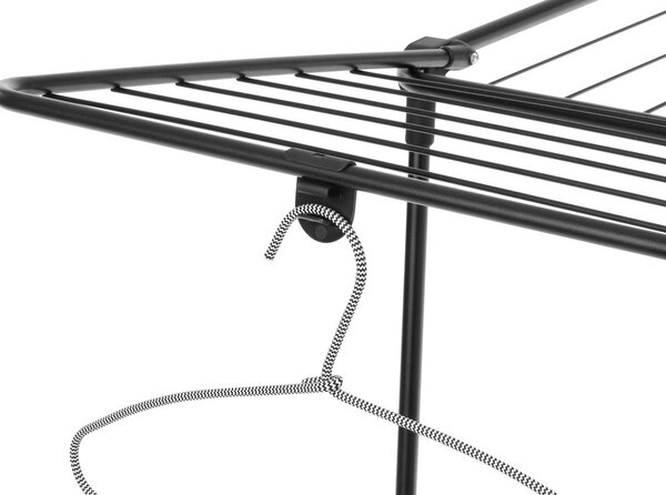 Stendino nero opaco 18 m HangOn Too – Brabantia