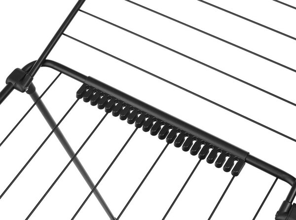 Stendino nero opaco 18 m HangOn Too – Brabantia