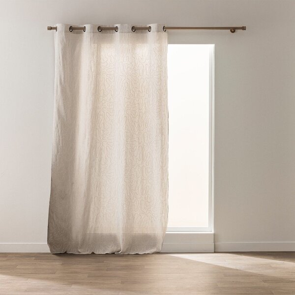 Tenda di colore naturale 140x240 cm Cirana – douceur d'intérieur