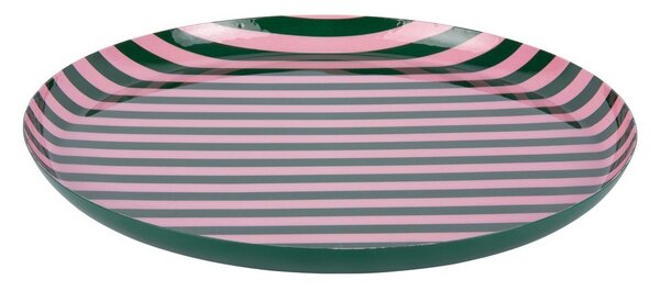 Piatto verde/rosa chiaro in ferro ø 30 cm Animado – PT LIVING