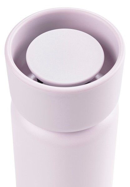 Tazza termica rosa chiaro in acciaio inox 400 ml Singles – Zone