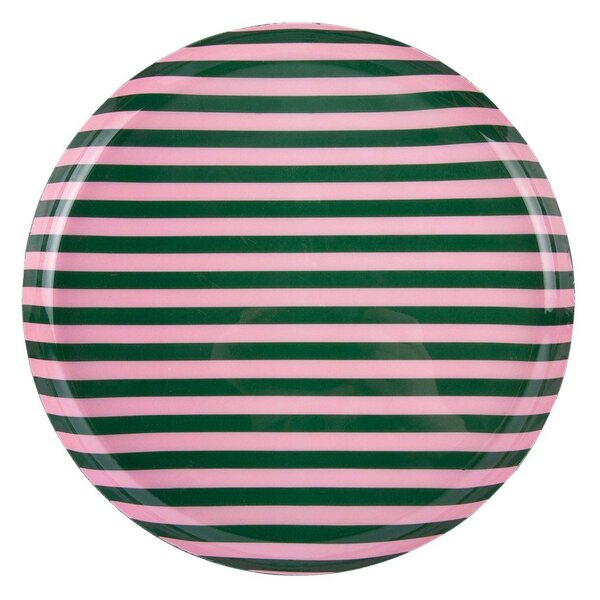 Piatto verde/rosa chiaro in ferro ø 30 cm Animado – PT LIVING