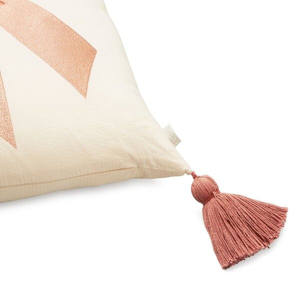 Cuscino per bambini in cotone organico 35x35 cm Bows – Cam Cam Copenhagen