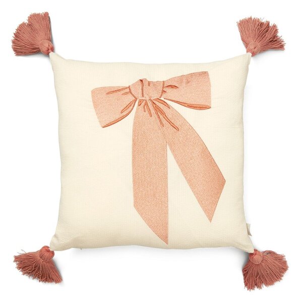 Cuscino per bambini in cotone organico 35x35 cm Bows – Cam Cam Copenhagen