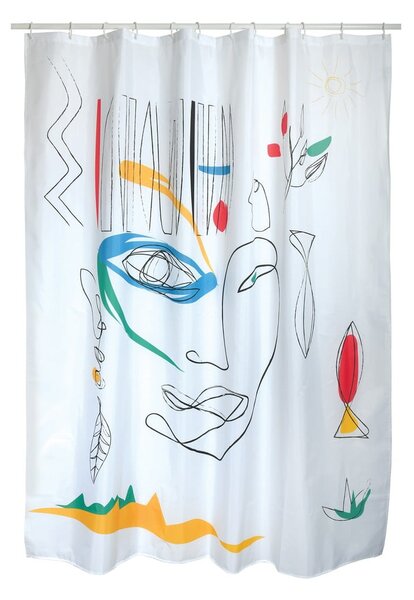 Tenda per doccia 180x200 cm Faces – Spirella