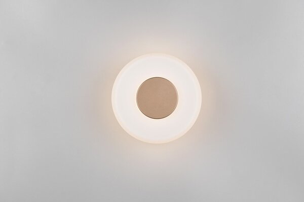Lampada da parete LED beige con intensità regolabile ø 22 cm Celeste – Trio