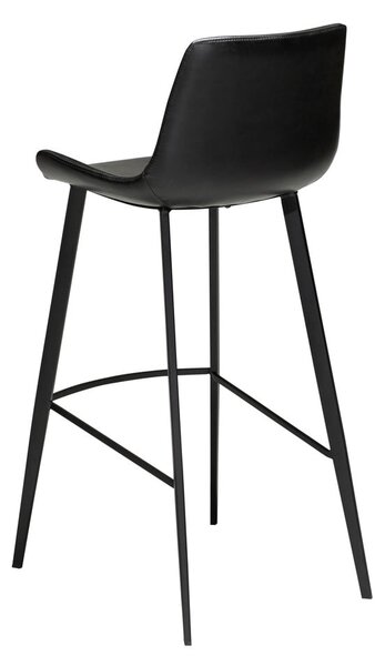 Sedia da bar in similpelle nera DAN-FORM Danimarca , altezza 101 cm Hype - DAN-FORM Denmark