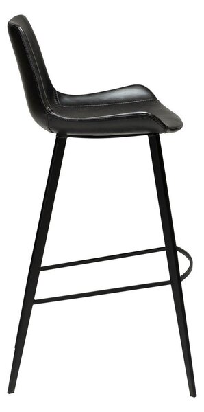Sedia da bar in similpelle nera DAN-FORM Danimarca , altezza 101 cm Hype - DAN-FORM Denmark