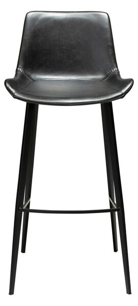 Sedia da bar in similpelle nera DAN-FORM Danimarca , altezza 101 cm Hype - DAN-FORM Denmark