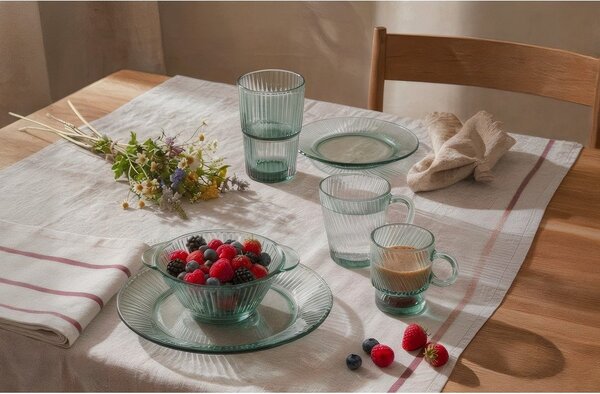 Tazza verde in vetro 310 ml Verde – Orion