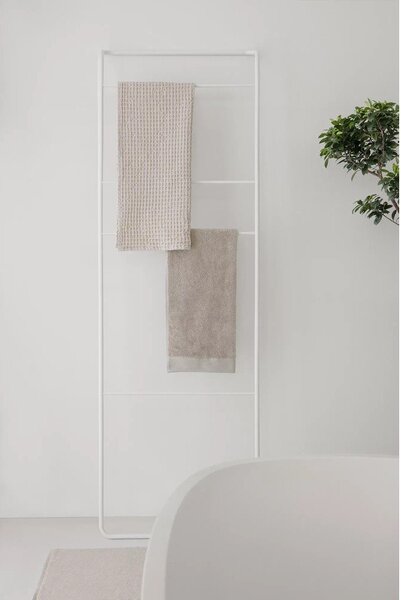 Set di asciugamani tipo terry color crema in cotone organico 2 pz 30x50 cm Riva – Blomus