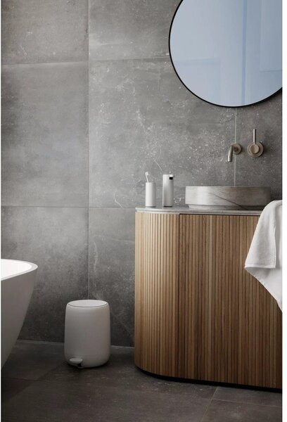 Set di asciugamani tipo terry color crema in cotone organico 2 pz 30x50 cm Riva – Blomus