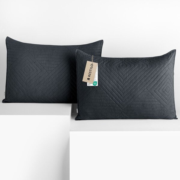 Federe decorative in set in microfibra 2 pz 50x70 cm Softa – Restilo