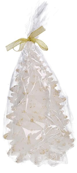Candela paraffina albero bianco cm Ø14xh19,5
