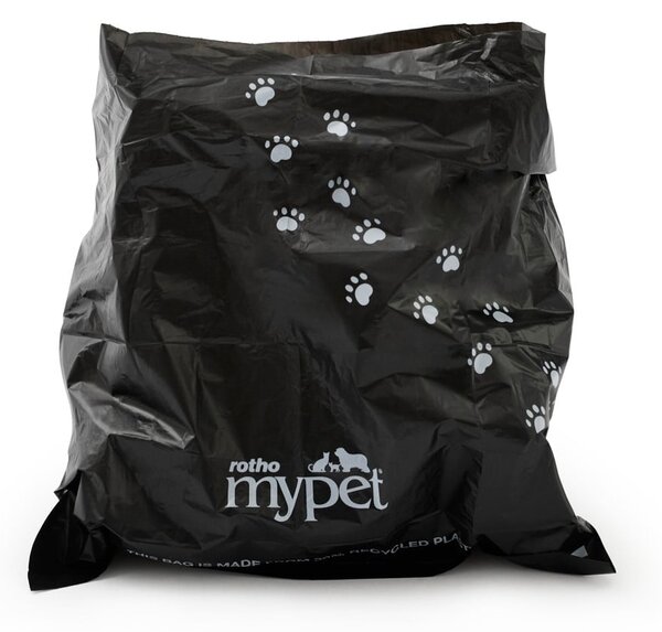 Sacchetti neri per gatti in set da 4 11x18 cm Biala - Rotho