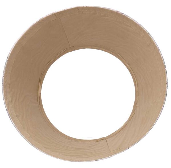 Copri base albero tessuto bianco tondo cm Ø56xh25