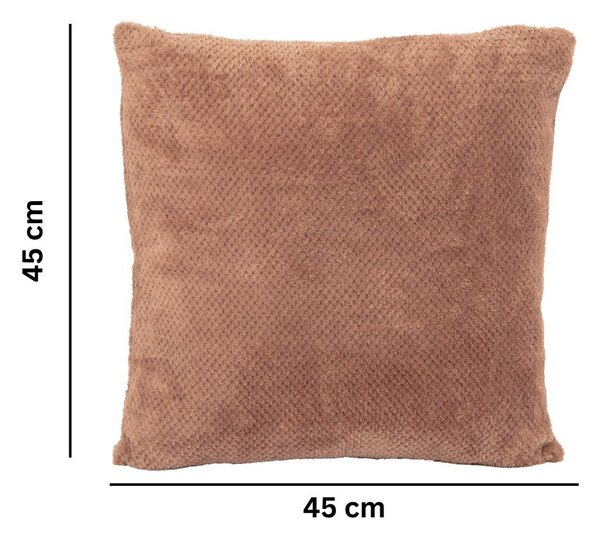 Cuscino decorativo in micropile 45x45 cm Pippa – Tiseco Home Studio