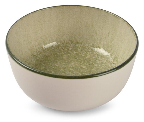 Ciotolina verde/color crema in gres 740 ml Gravel – ONA