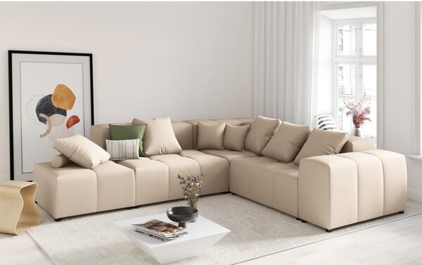 Poggiapiedi beige Rome – Cosmopolitan Design