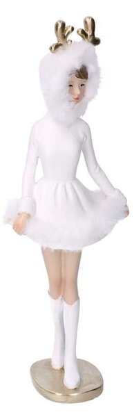 Donna resina ballerina cm 12x9xh32,5