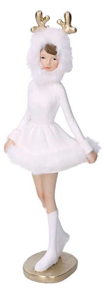 Donna resina ballerina cm 12x9xh32,5