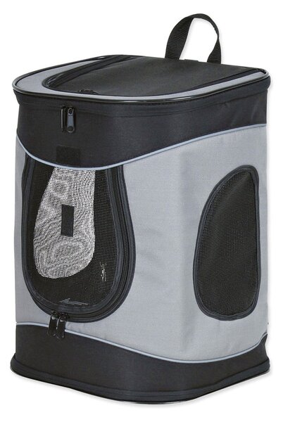 Zaino grigio per animali domestici 30x34 cm Trixie Timon – Plaček Pet Products