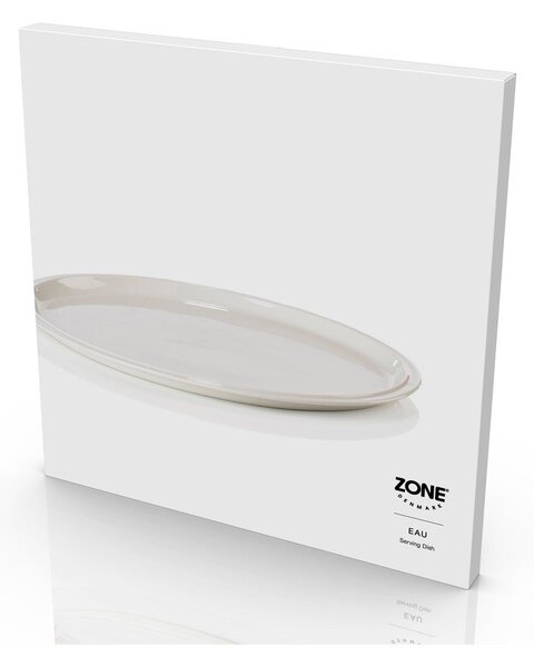 Vassoio vassoio di servizio in porcellana ø 32 cm Eau – Zone