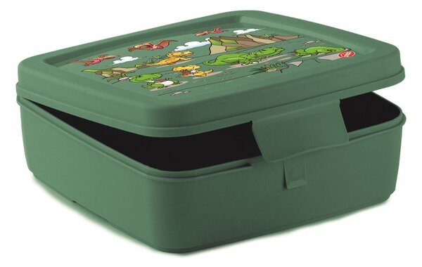 Portapranzo per bambini verde Dinosaur – Snips