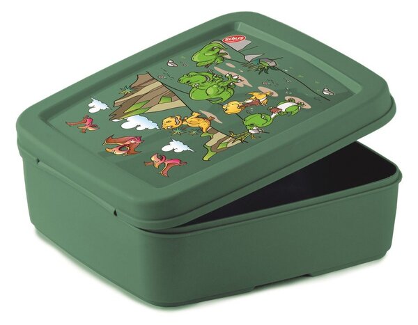 Portapranzo per bambini verde Dinosaur – Snips