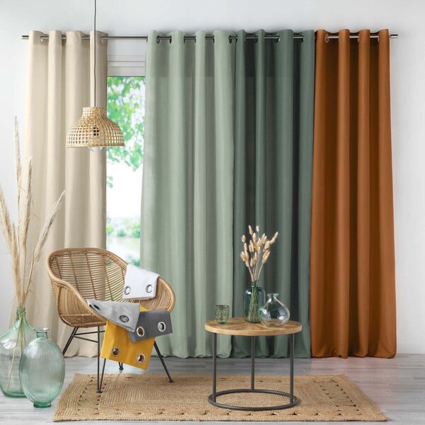 Tenda marrone in microfibra 140x280 cm Absolu – douceur d'intérieur