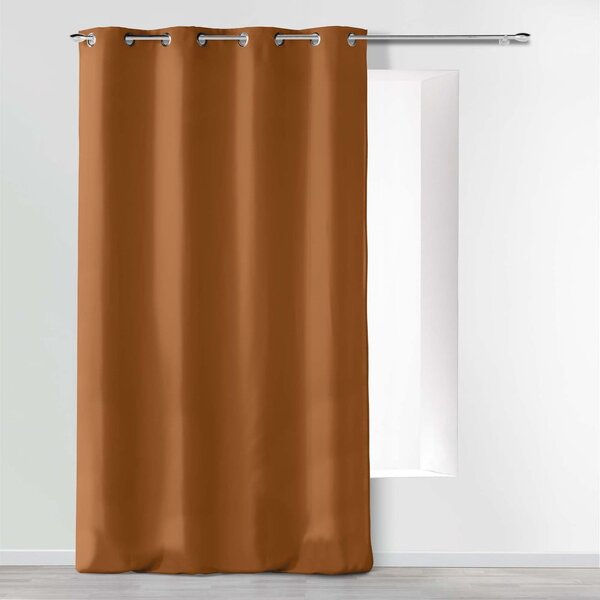 Tenda marrone in microfibra 140x280 cm Absolu – douceur d'intérieur