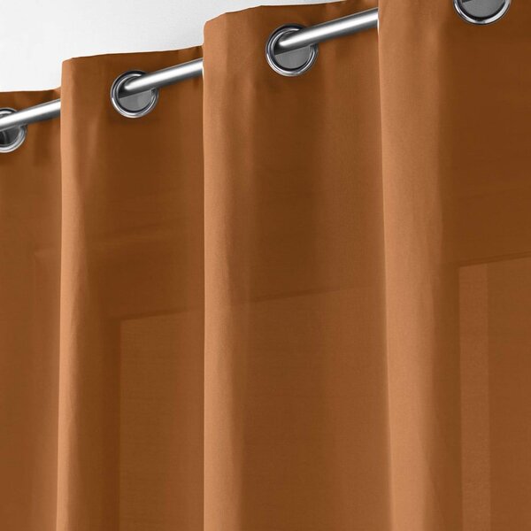 Tenda marrone in microfibra 140x280 cm Absolu – douceur d'intérieur