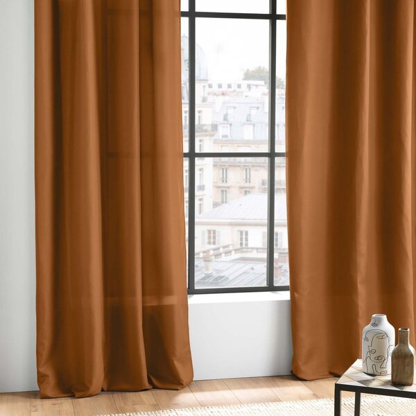 Tenda marrone in microfibra 140x280 cm Absolu – douceur d'intérieur