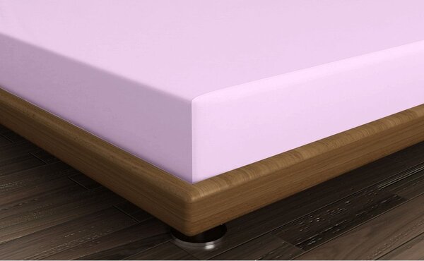 Lenzuolo con angoli rosa in cotone 140x200 cm – Mijolnir