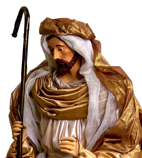 Natività tessuto oro cm xh106,5