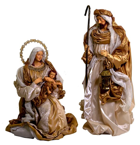 Natività tessuto oro cm xh106,5