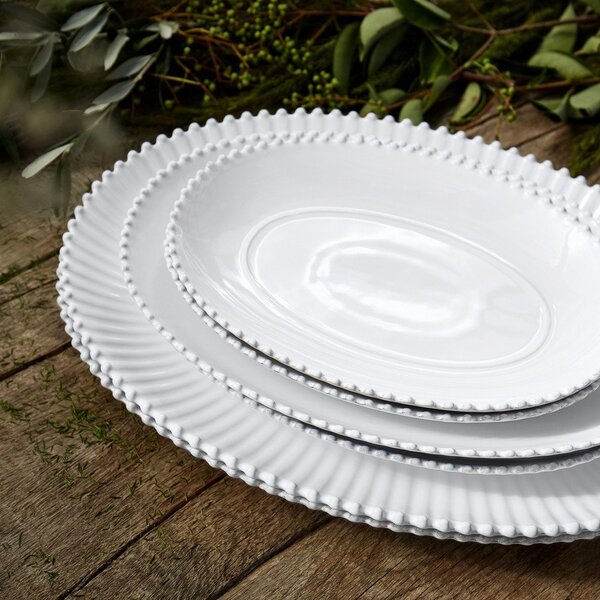 Vassoio in gres 25x34 cm Pearl – Costa Nova
