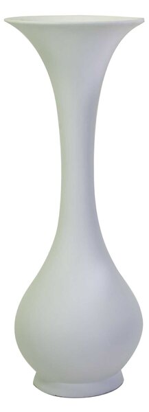 Portavaso resina bianco opaco cm Ø45xh122